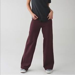 NWT Lululemon Stillness pant